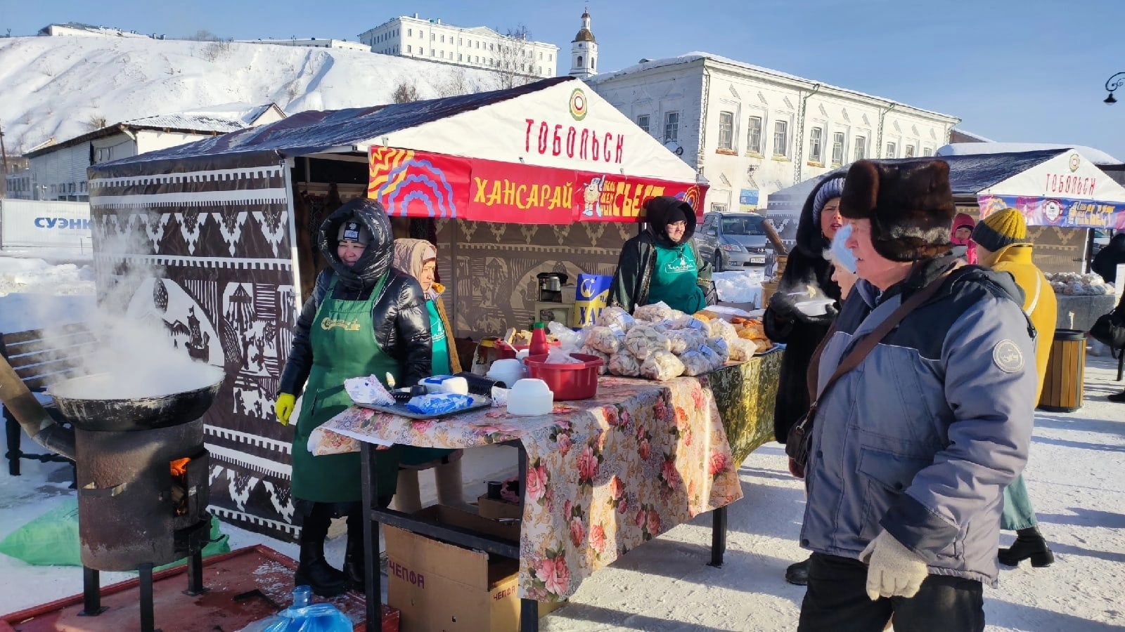 Более 300 кг пельменей съели гости фестиваля 